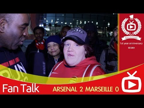 Arsenal FC 2 Marseille 0 - We Are Shutting The Media Up
