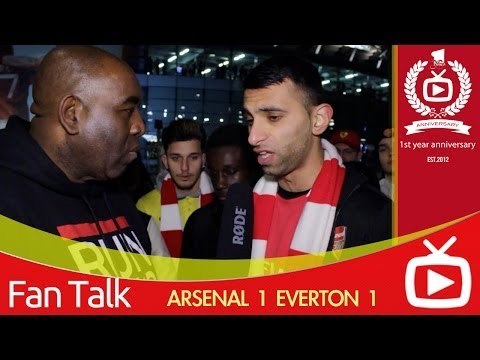 Arsenal FC 1 Everton 1 - Koscielny and Mertesacker were Brilliant Today