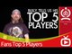 Arsenal Top 5 Favourite Players - Bully's Selection - ArsenalFanTV.com