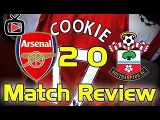 Arsenal 2 Southampton 0 - Match Review - ArsenalFanTV.com
