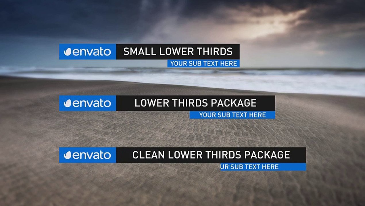 After Effects Project Files - Lower Thirds Package - VideoHive 9474455