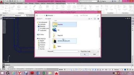 MagiCAD HP&V project is not selected   Please save the drawing and createselect a project