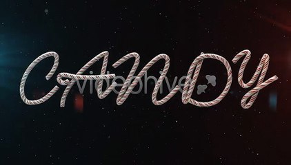 After Effects Project Files - Candy Cane Text - VideoHive 9516776