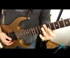 Guitarist demonstrates a clean sound