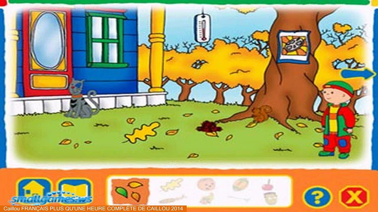 Caillou FRANÇAIS - PLUS QUUNE HEURE COMPLÈTE DE CAILLOU