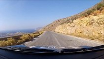 A Road Trip from Chora to Aegiali -@- Amorgos Island [HD]