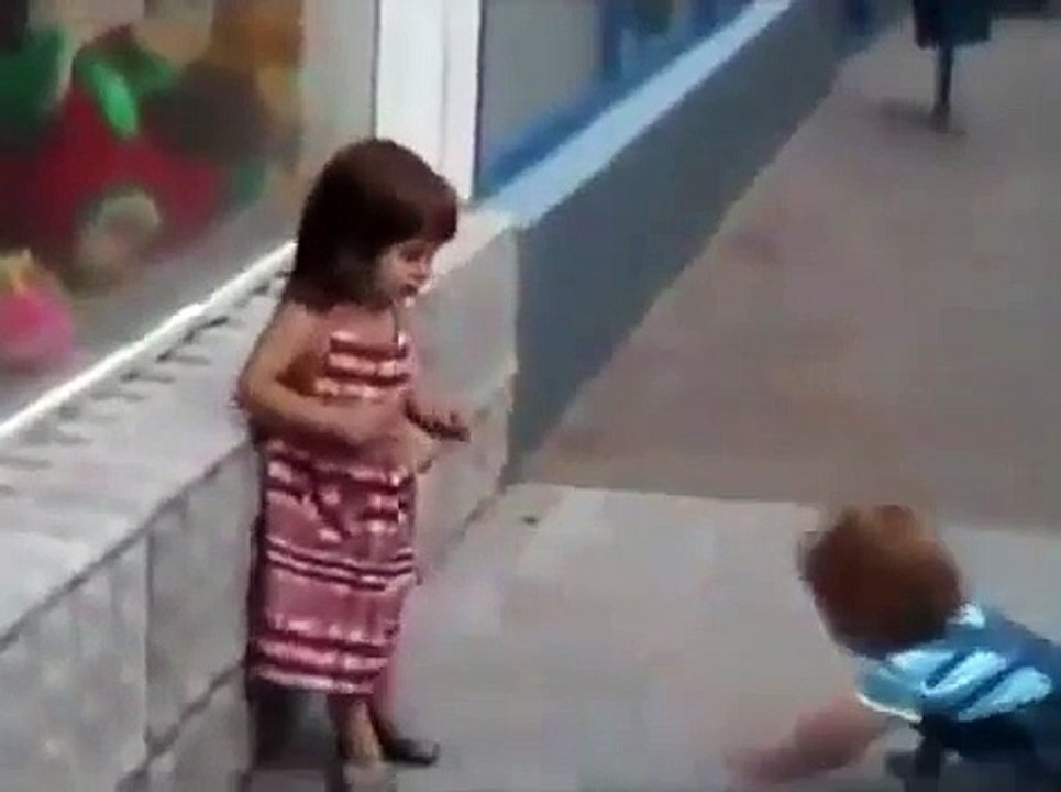 Cute Kids kissing _ Cute kids Flirting Funny Video kids hugging