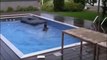 Home Made Diving Board From Tables Causes Massive Pool Fail