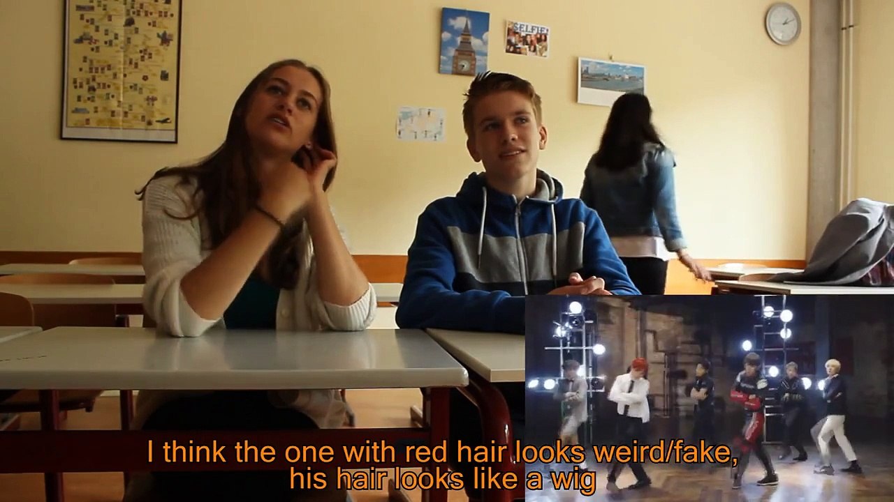 Bangtan Boys BTS   DOPE MV Reaction DUTCH CLASSMATES REACT TO KPOP