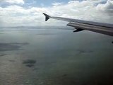 Philippine Airlines A320 landing in Kalibo