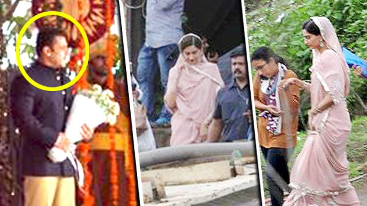 Salman's 'Prem Ratan Dhan Paayo' On-Set PICS!!