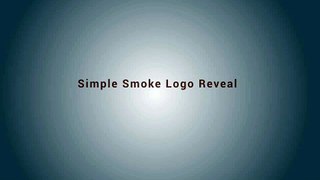 After Effects Project Files - Simple Smoke Logo Reveal - VideoHive 9303865