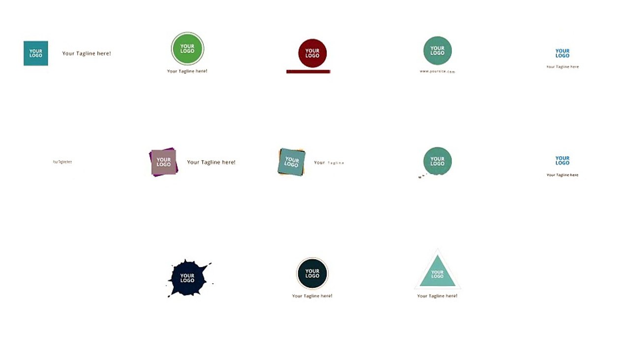 After Effects Project Files - Flat Logo Pack - VideoHive 9300776