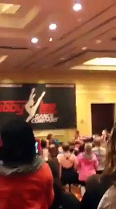 Kenzie Ziegler singing cups