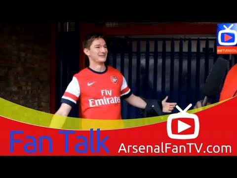 Arsenal FC 2 Crystal Palace 0 - Arsenal Fan Performs An Incredible Magic Trick - ArsenalFanTV.com