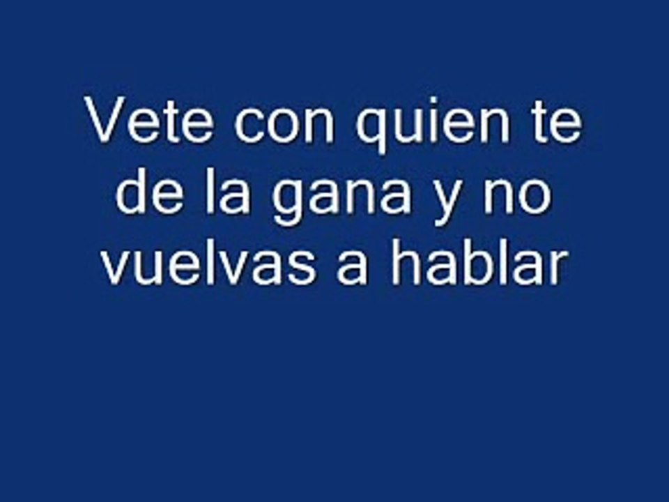 La Arrolladora La llamada de mi ex Letra