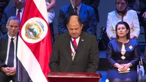 (Video) Presidente de Costa Rica Luis Guillermo Solís da reporte de primeros 100 días en el poder
