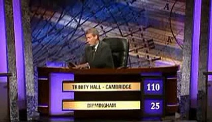 Armando Iannucci's Time Trumpet - University challenge spoof