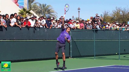 Roger Federer Serve Tossing Motion - Tip #6
