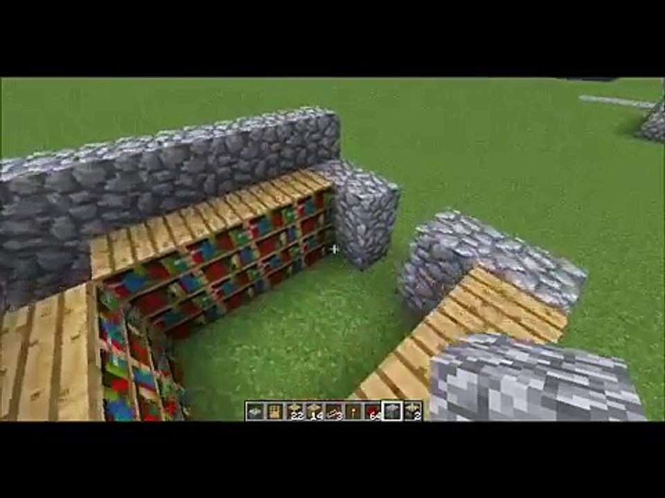 Tutorial: How to make a secet library door in minecraft