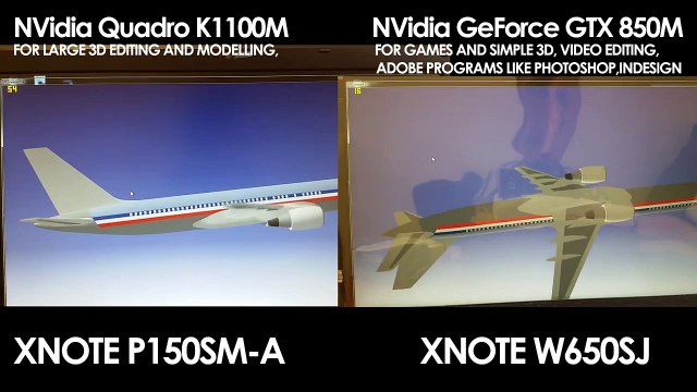 QUADRO K1100M VS GEFORCE GTX 850M