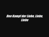 Tokio Hotel-Kampf Der Liebe *with lyrics*