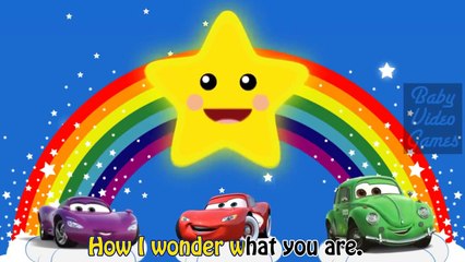 Disney Cars 2 Twinkle Twinkle Little Star   Kids Songs Nursery Rhymes for Children!