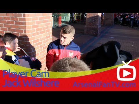 Jack Wilshere and Frimpong make time for the Fans - Fan Cam - ArsenalFanTV.com