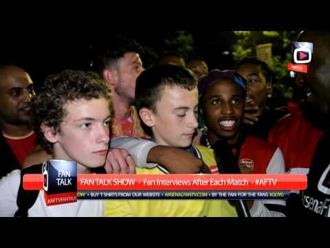 Arsenal FC - Excited Fans at The Emirates After Mesut Ozil Signing - ArsenalFanTV.com