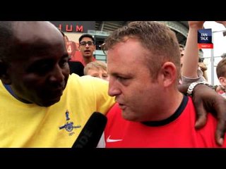 Скачать видео: Arsenal FC 1 Spurs 0 - Nervous Gooner Overjoyed At NLD Win - FanTalk - ArsenalFanTV.com