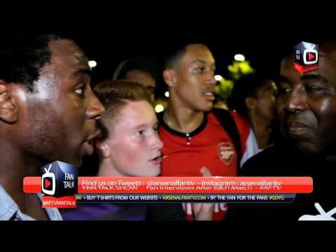 Arsenal FC Fans at The Emirates Ecstatic with Mesut Ozil Signing - ArsenalFanTV.com