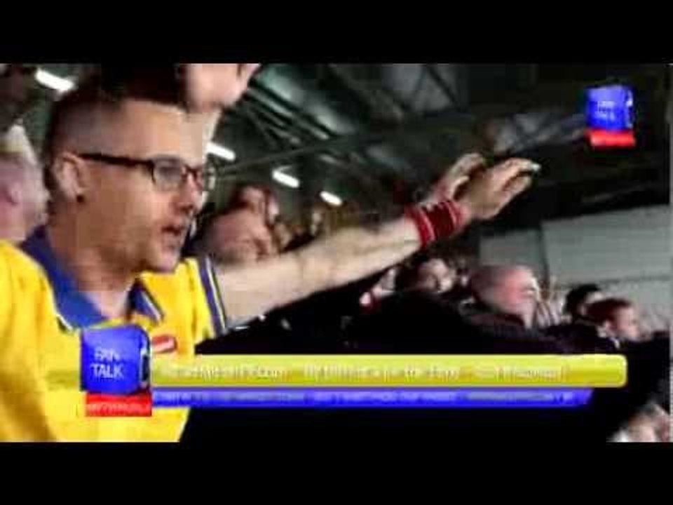 Arsenal FC 3 Fulham 1 - Fan Reaction To 1st Goal At Fulham Game - ArsenalFanTV.com