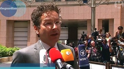 Greece has ‘closed the door’ on future talks, says Eurogroup president