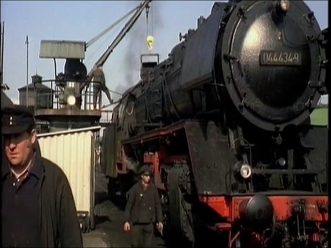 Die maechtigen Dampflokomotiven der Baureihe 44 im schweren Gueterzugverkehr