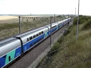 TGV duplex bifur Pasilly Cote D'or