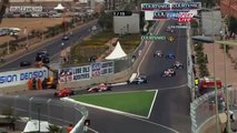 Biggest ever racing crash