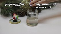 DIY Holiday Gift Christmas Snow Globe | ToHappyLife