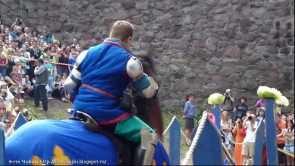 Рыцарский фестиваль  в городе Выборг