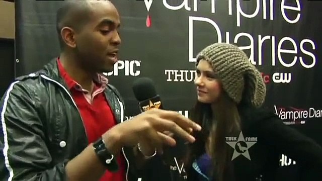 Extended Nina Dobrev Interview From Vampire Diaries Cast Tour In LA