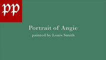 Speed painting, portrait of Angie by Louis Smith