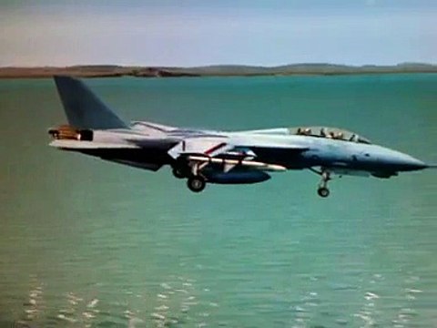 F14 landing on Cavour italian Navy Aircraft Carrier (1)