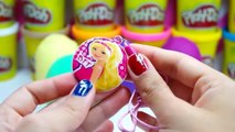 Peppa Pig Play Doh Surprise egg Angry Birds Disney Frozen Barbie Eggs Shopkins
