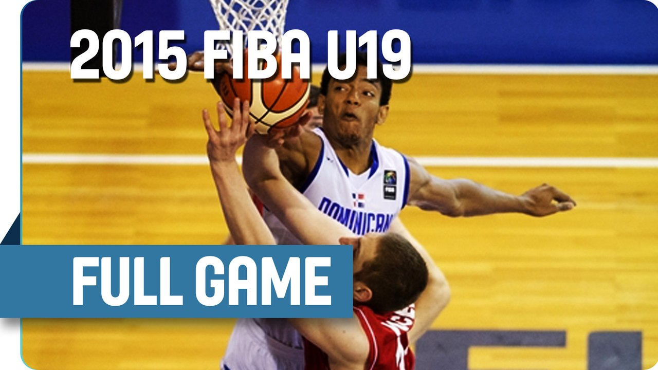Dominican Republic v Serbia - Group D - Full Game - 2015 FIBA U19 World Championship