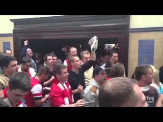 Road Trip Gooners Singing  - ArsenalFanTV.com