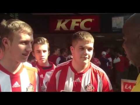 Road Trip To Arsenal Match - Robbie Meets Sunderland Supporters - ArsenalFanTV.com