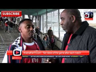Arsenal 1 v Man Utd 1 - Its not Soccer its Football - ArsenalFanTV.com