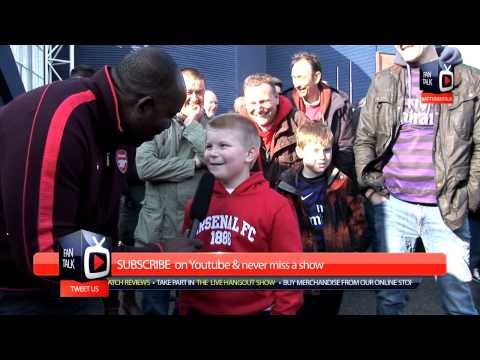 Arsenal 2 v West Brom 1 - Young fan has message for Tottenham - Fan Talk 6 - ArsenalFanTV.com