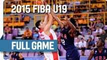 Iran v USA - Group A - Full Game - 2015 FIBA U19 World Championship
