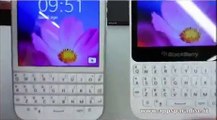 Hands-On BlackBerry Q10 & BlackBerry Q5 White 2014